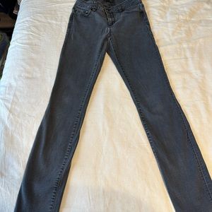 Ann Taylor Black Faded Jeans Curvy Fit size 0